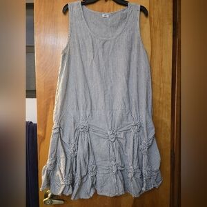 Striped Sleeveless Dress